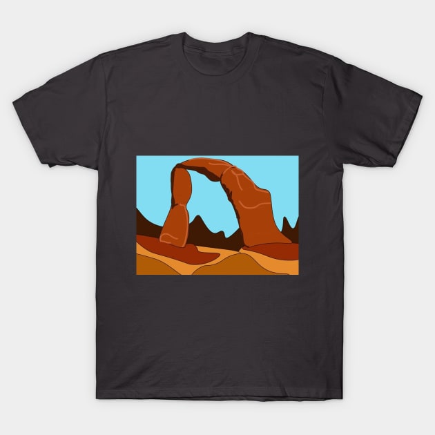 Arches National Park T-Shirt by kalinakelley1